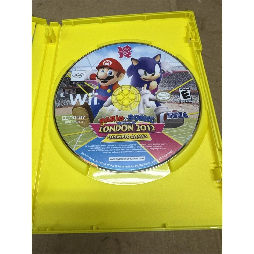 Mario & Sonic at the London 2012 Olympic Games (Nintendo Wii, 2011)  Tested NICE